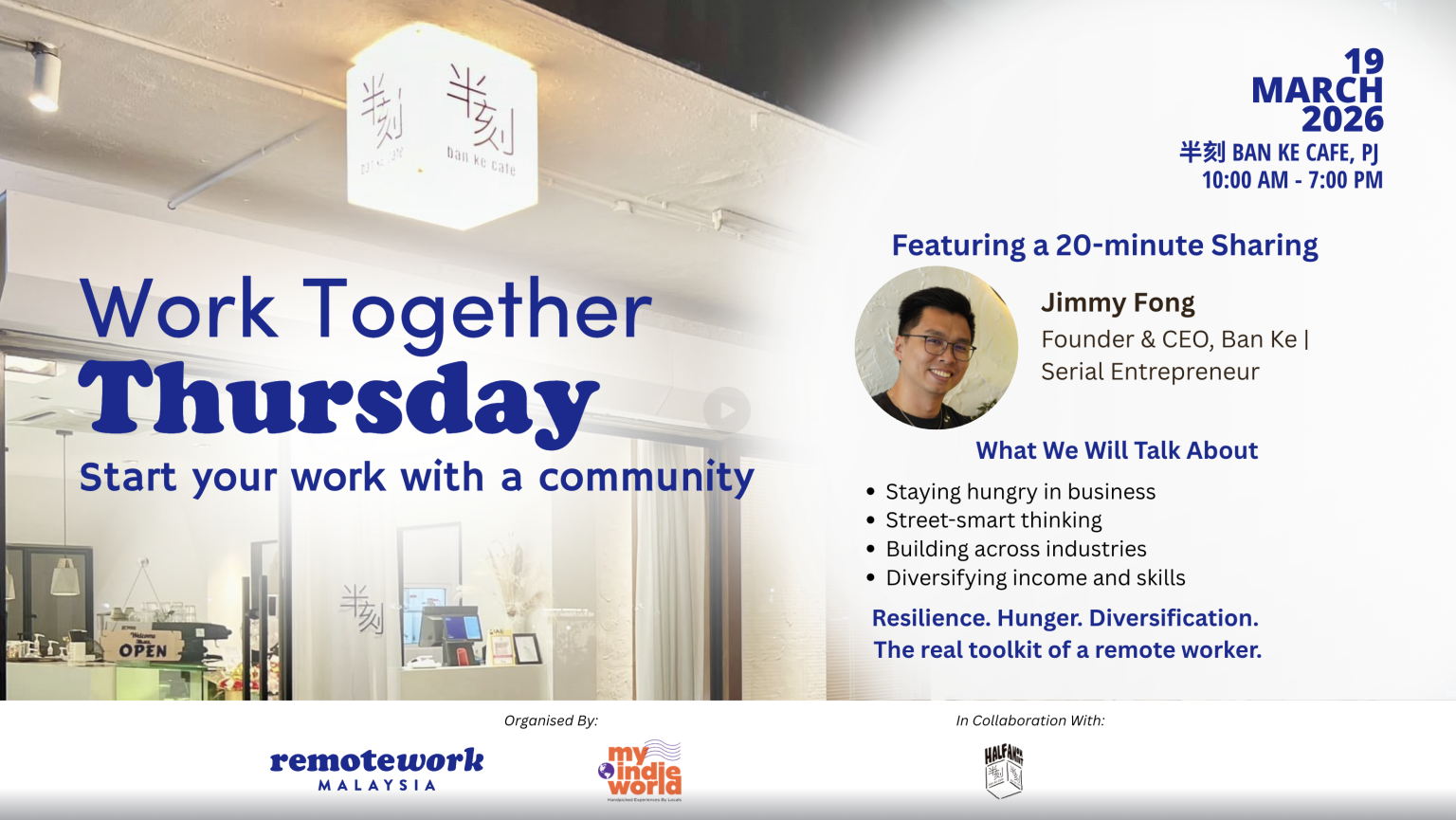 “We don’t limit laptop usage. We create a working environment for everyone.”